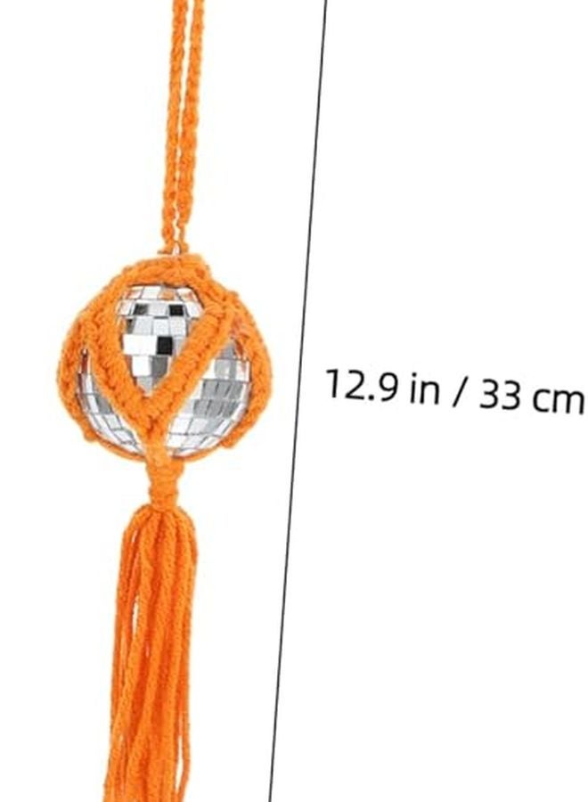 Large Reflective Mirror Disco Ball Hanging Ornament for Party Wedding Decorations - Image 4